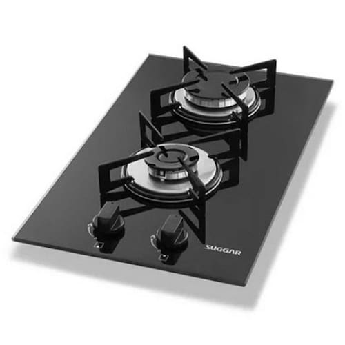 imagem-Cooktop 2 Bocas a Gás Acendimento Superautomático FG2002VP Suggar - Bivolt