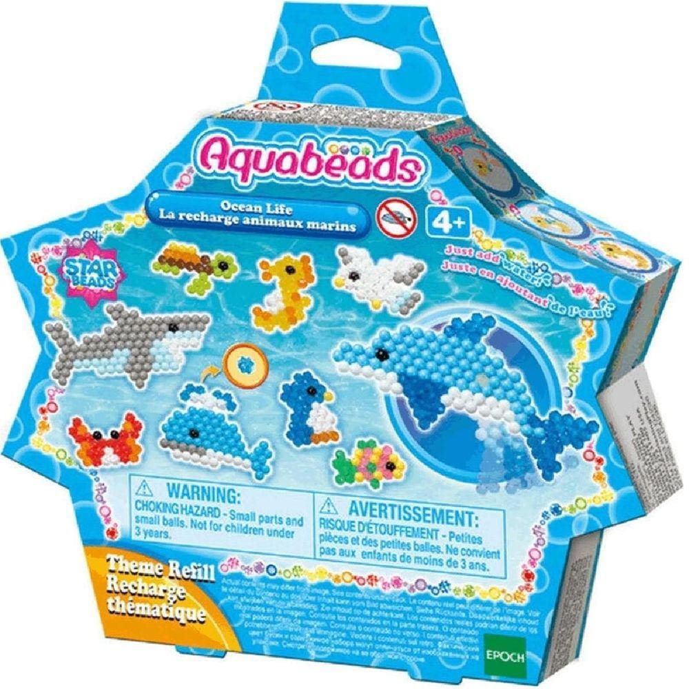 Brinquedo Aquabeads Ocean Life Star Beads Epoch 31769