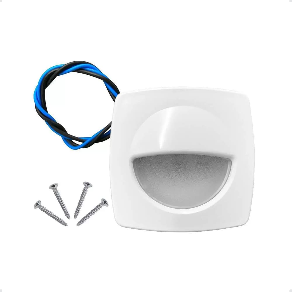 Luz Cortesia Led Branco/Azul 12v Barcos Traillers Motorhome