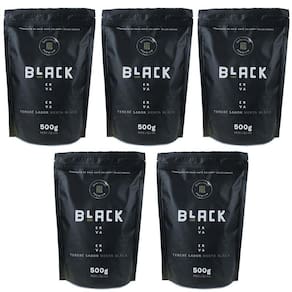 Kit 5X Erva Mate Tereré Black Erva 500G Sabor Menta Black