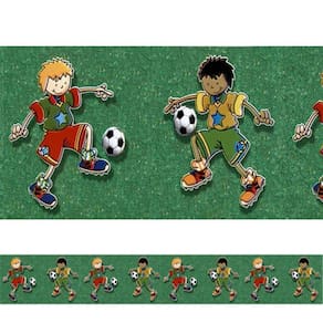 Papel De Parede Jogo Menino Bola Futebol Soccer Esporte A667