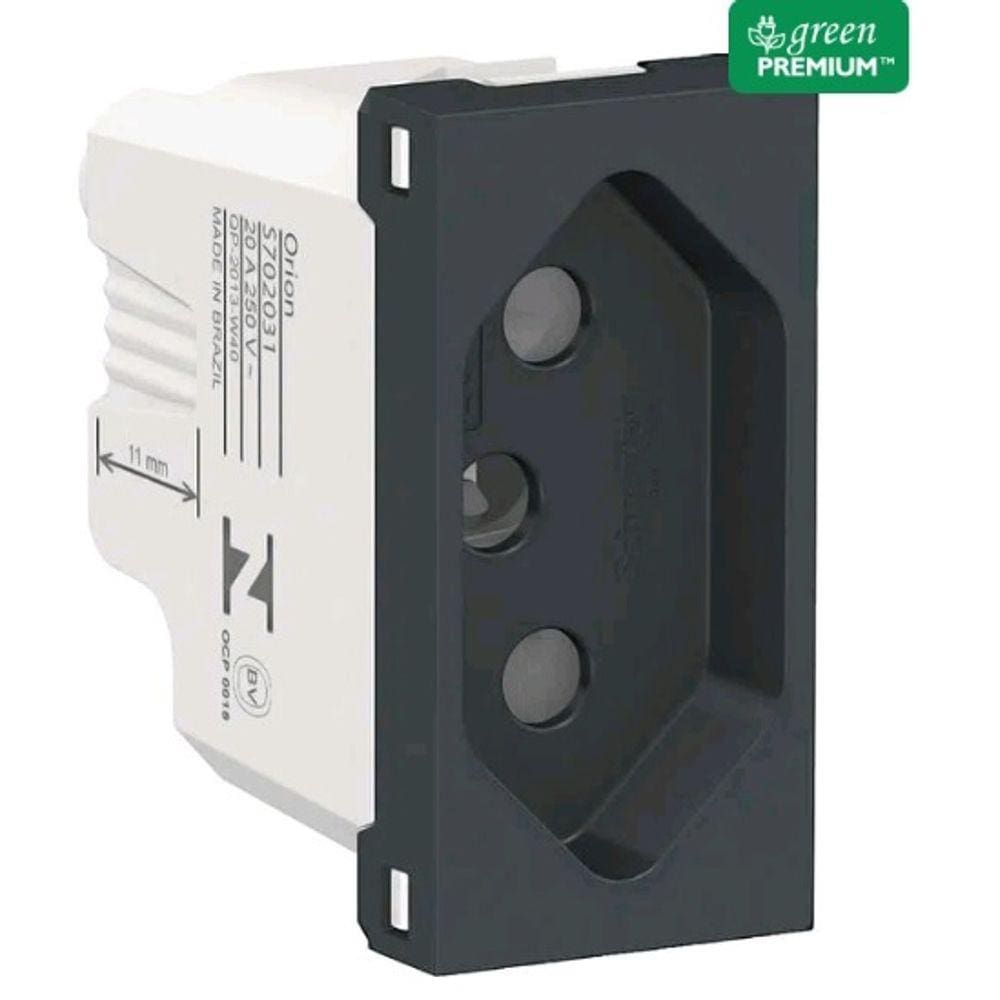 Schneider Orion Modulo Tomada 2P+T 20A Grafite S70203194