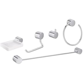 Deca Kit De Acessorios 2000 Flex 5 Peças Cromado