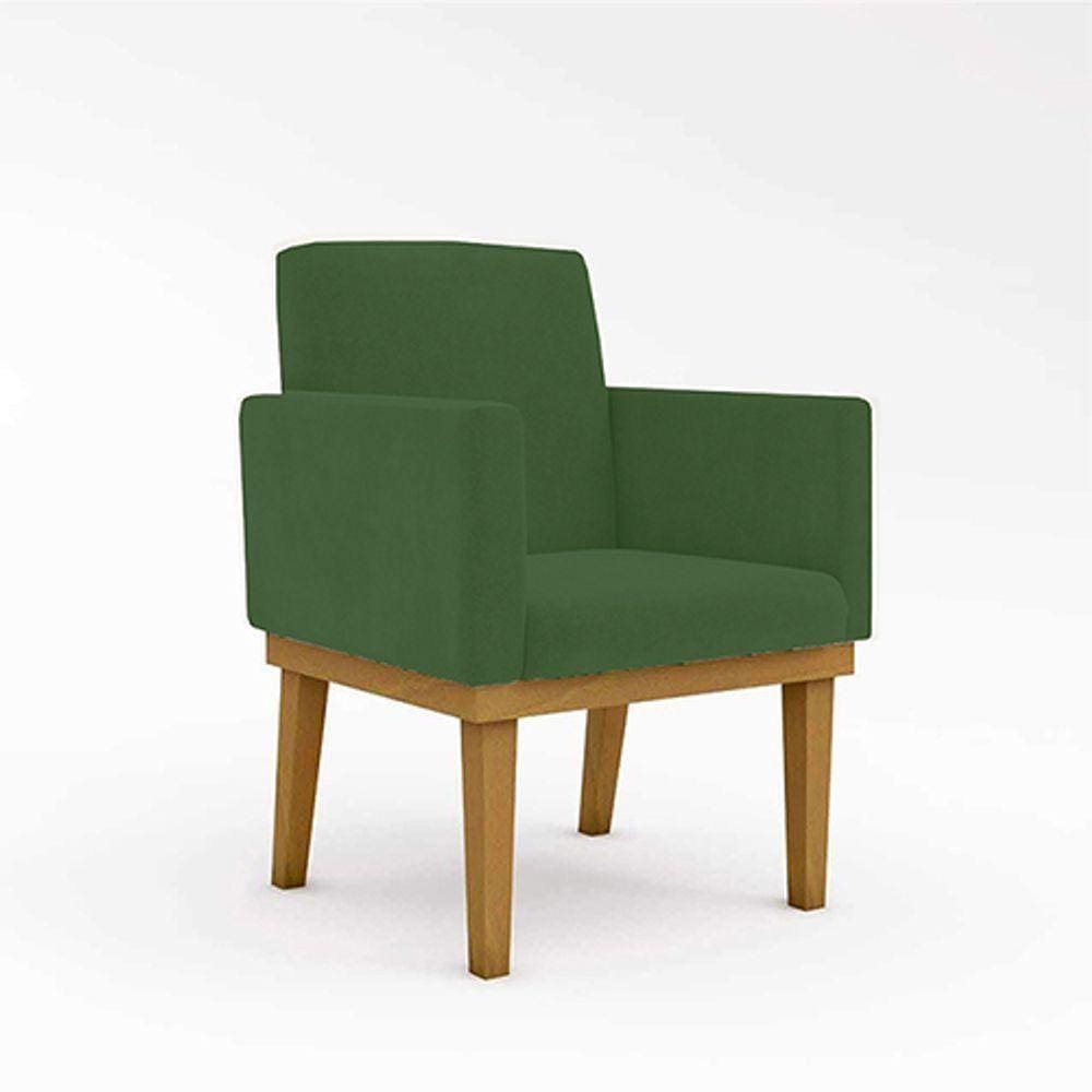 Cadeira Com Base Mesa De Estudos Poltrona verde