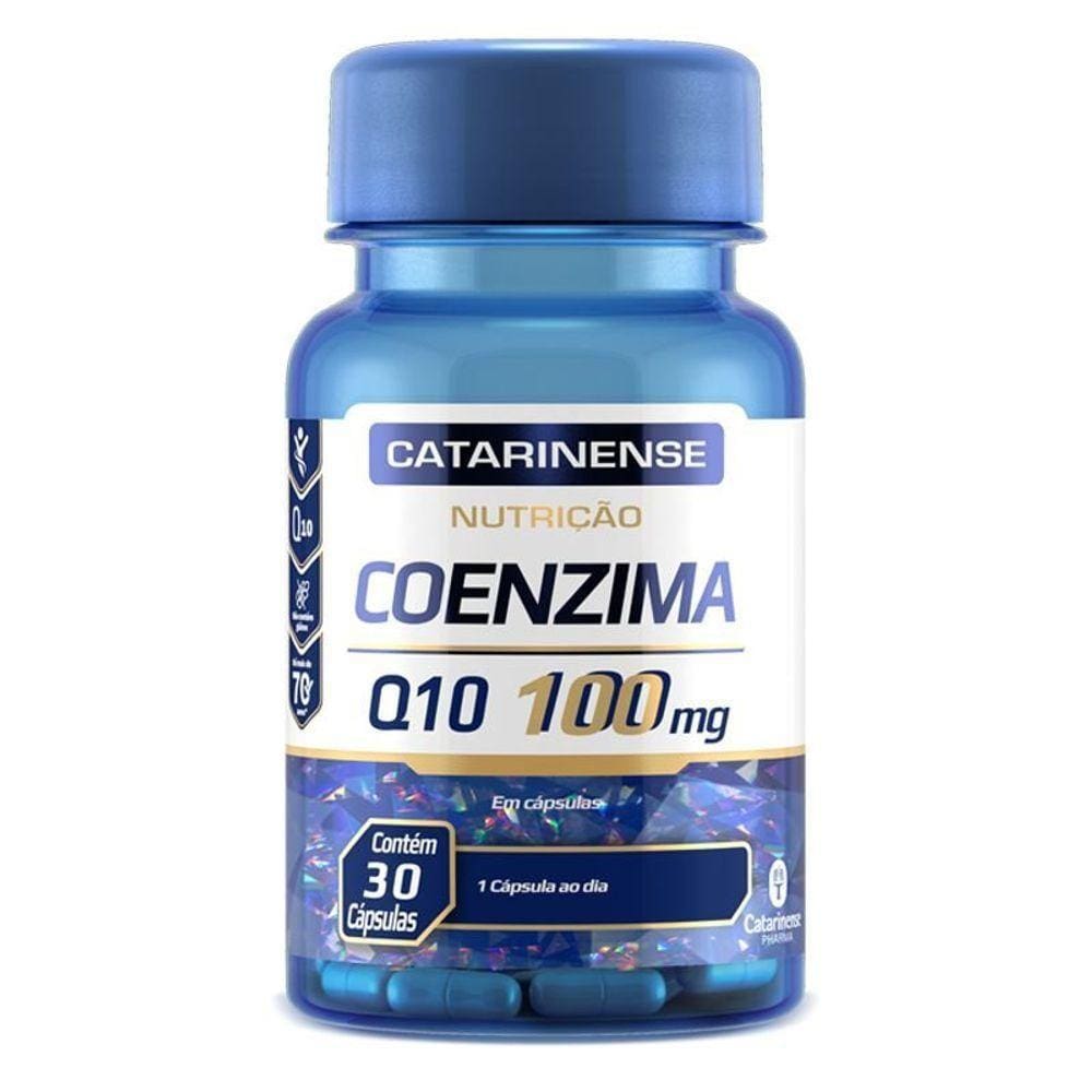 Kit 2 Coenzima Q10 100Mg Catarinense 30 Cápsulas