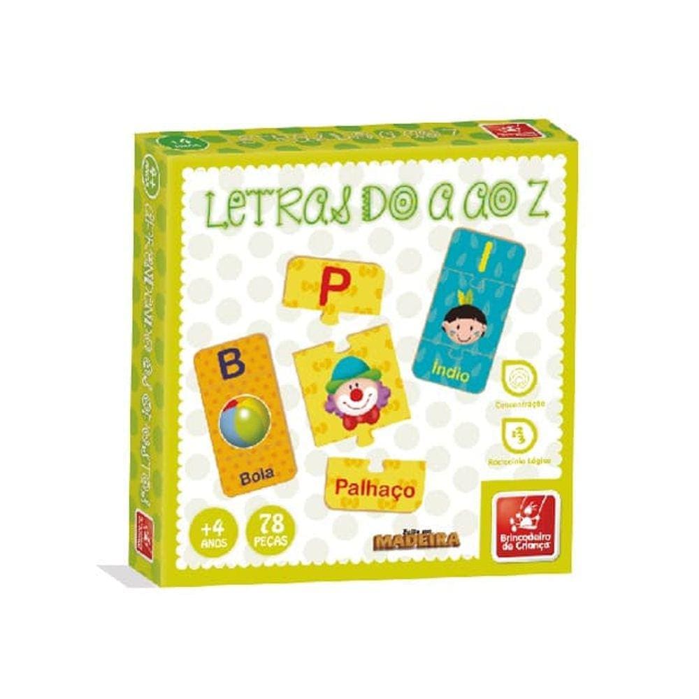 Brinquedo Educativo Quebra-cabeça Infantil - Peixinho