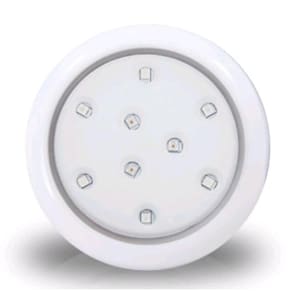 Iluctron Luminária Para Piscina 80Mm 9W Rgb Corpo Branco