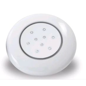 Iluctron Luminária Para Piscina 125Mm 9W Rgb Corpo Branco