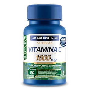 Kit 3 Vitamina C 1000Mg Catarinense Pharma 30 Cápsulas