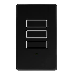 Agl Interruptor Inteligente Touch Wifi 3 Teclas Preto