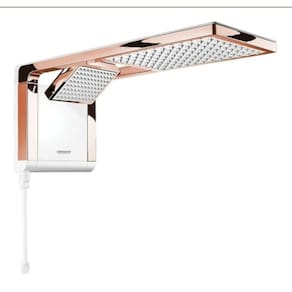 Lorenzetti Ducha Acqua Duo Ultra Branco Rose Gold 6800W 220V