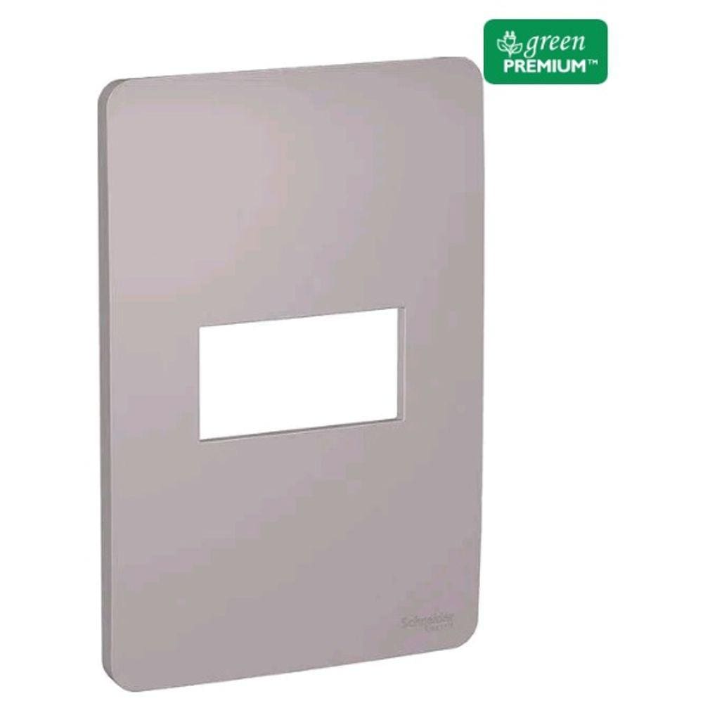 Schneider Orion Placa 4X2 1 Posto Axis Grey S730101224