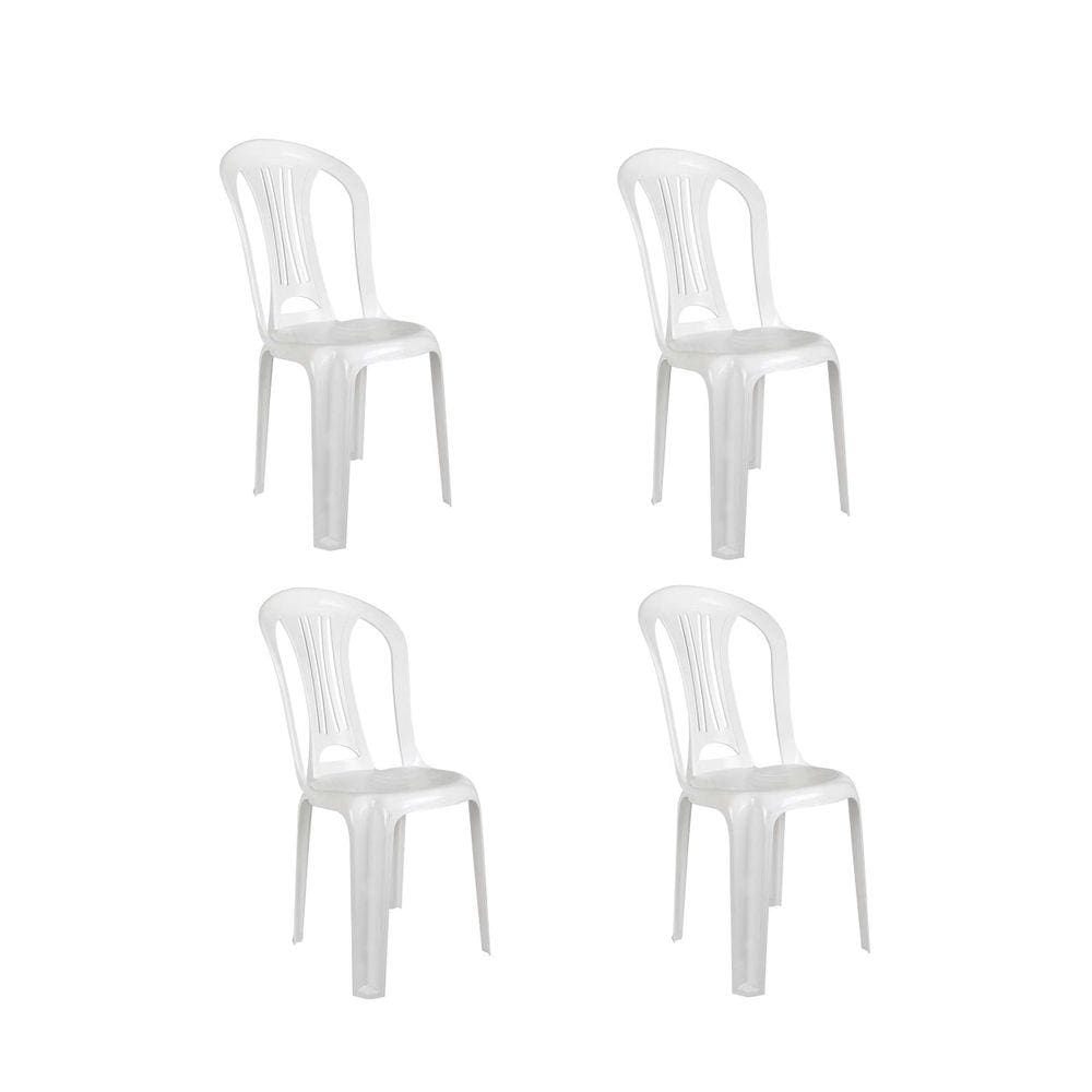 Conjunto 4 Cadeiras Bistro Mor