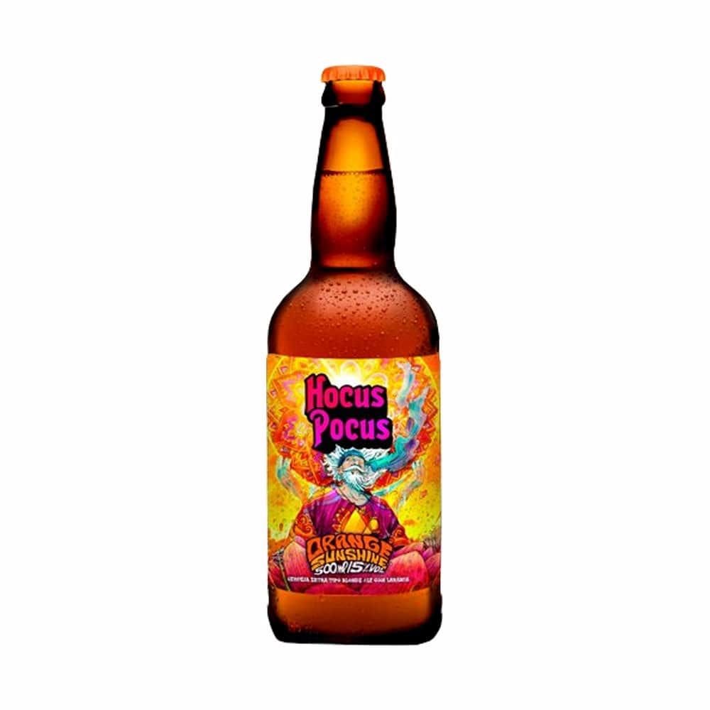 Cerveja artesanal Hocus Pocus Orange Sunshine 500ml