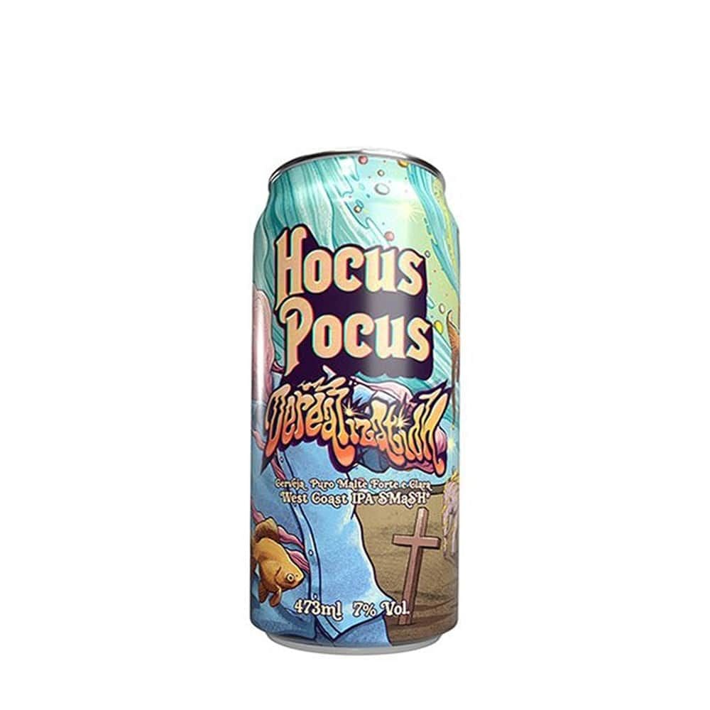 Cerveja Artesanal Hocus Pocus Derealization lata 473ml VL