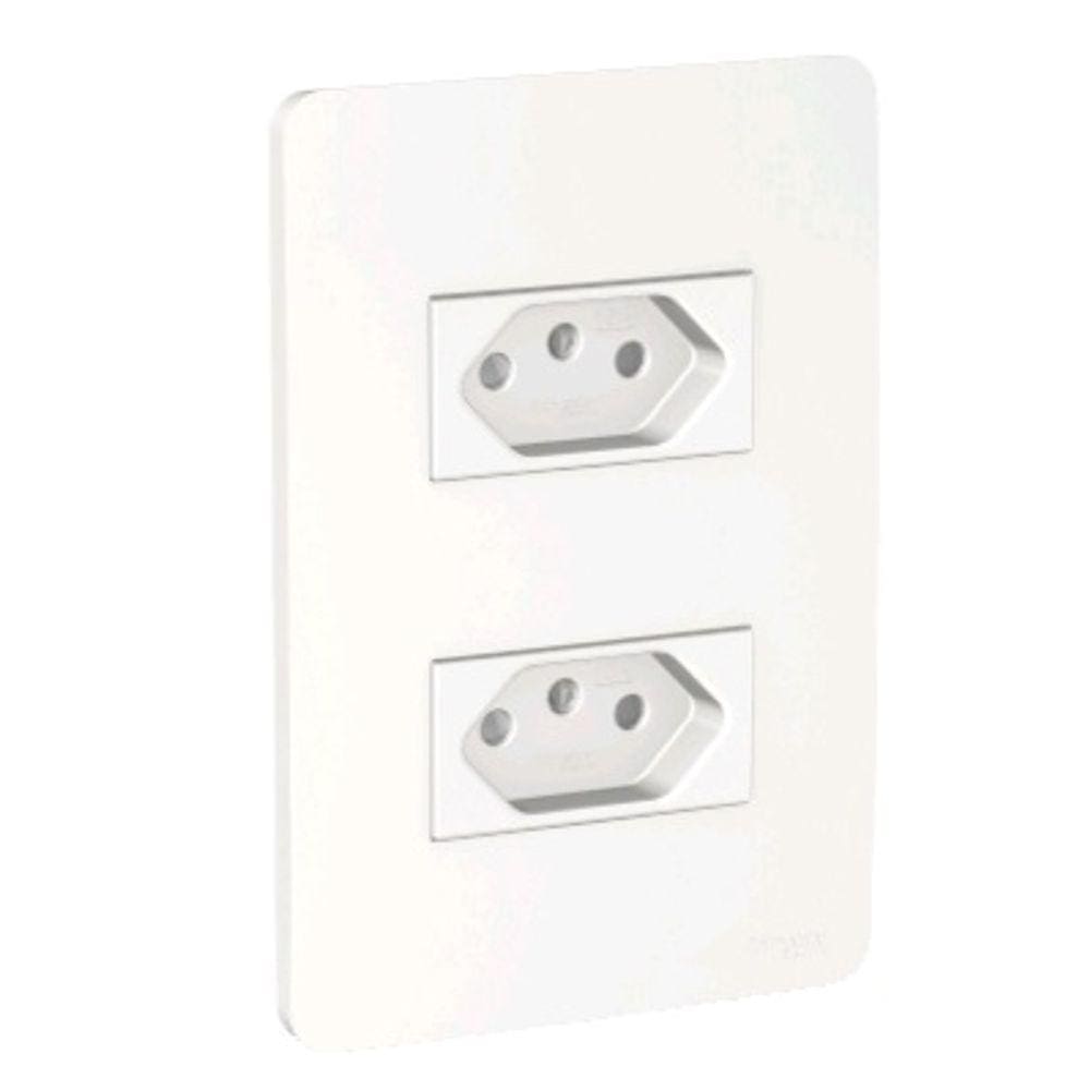Schneider Orion 2 Tomadas 2P+T 10A Branco S71322104