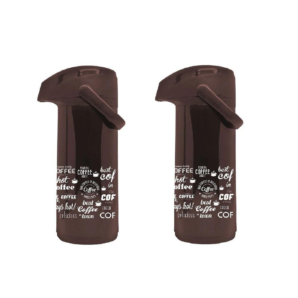Kit 2 Garrafas Térmicas Massima Best Coffee 1 Litro Aladdin