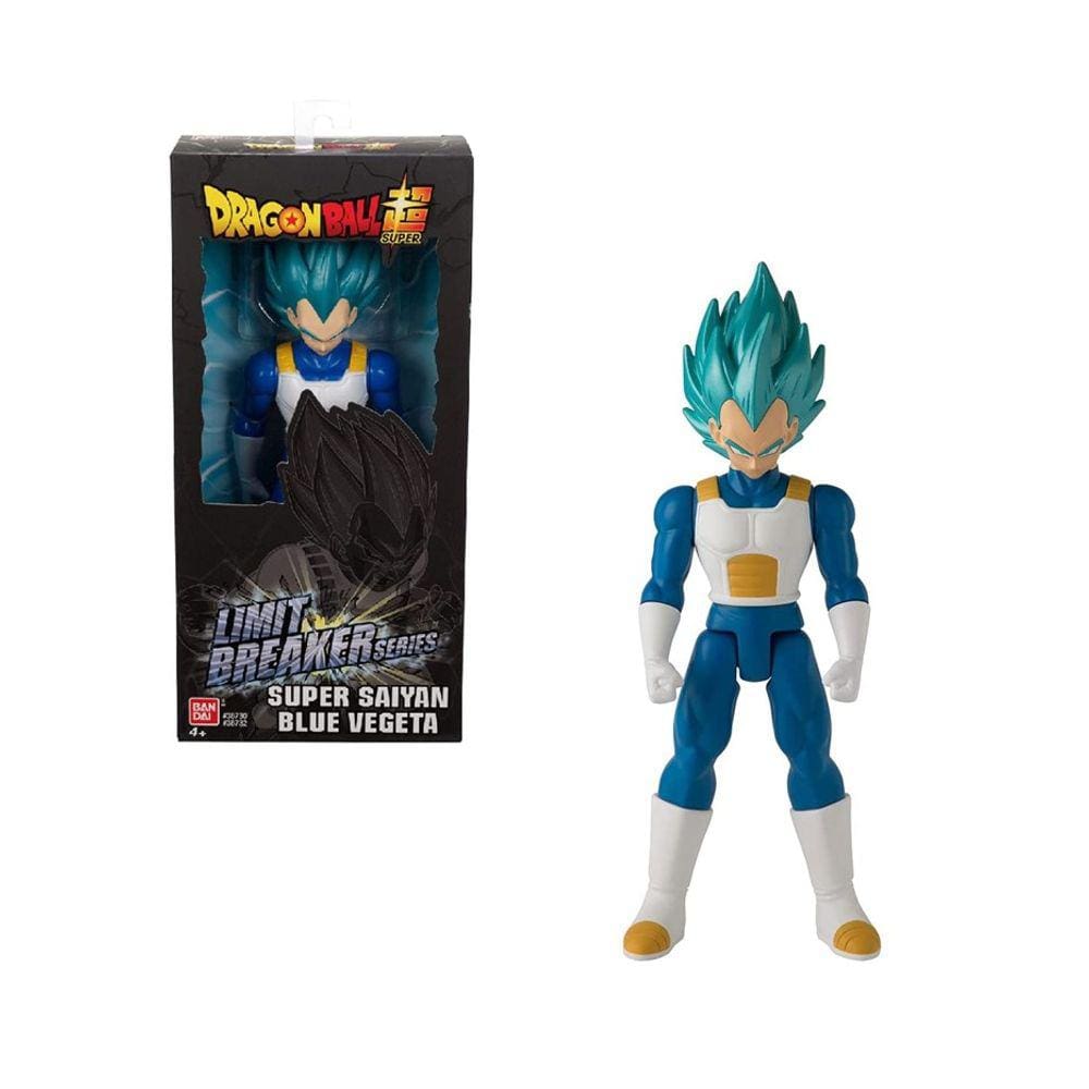 Boneco Articulado - Dragon Ball Super - Super Saiyan Vegeto - Azul