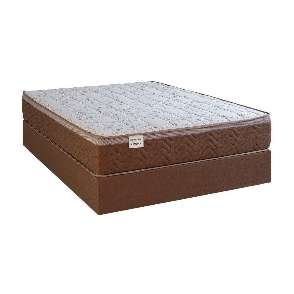Conjunto Cama Box Casal de Molas Kappesberg Florença 138x188 CBCOL-025