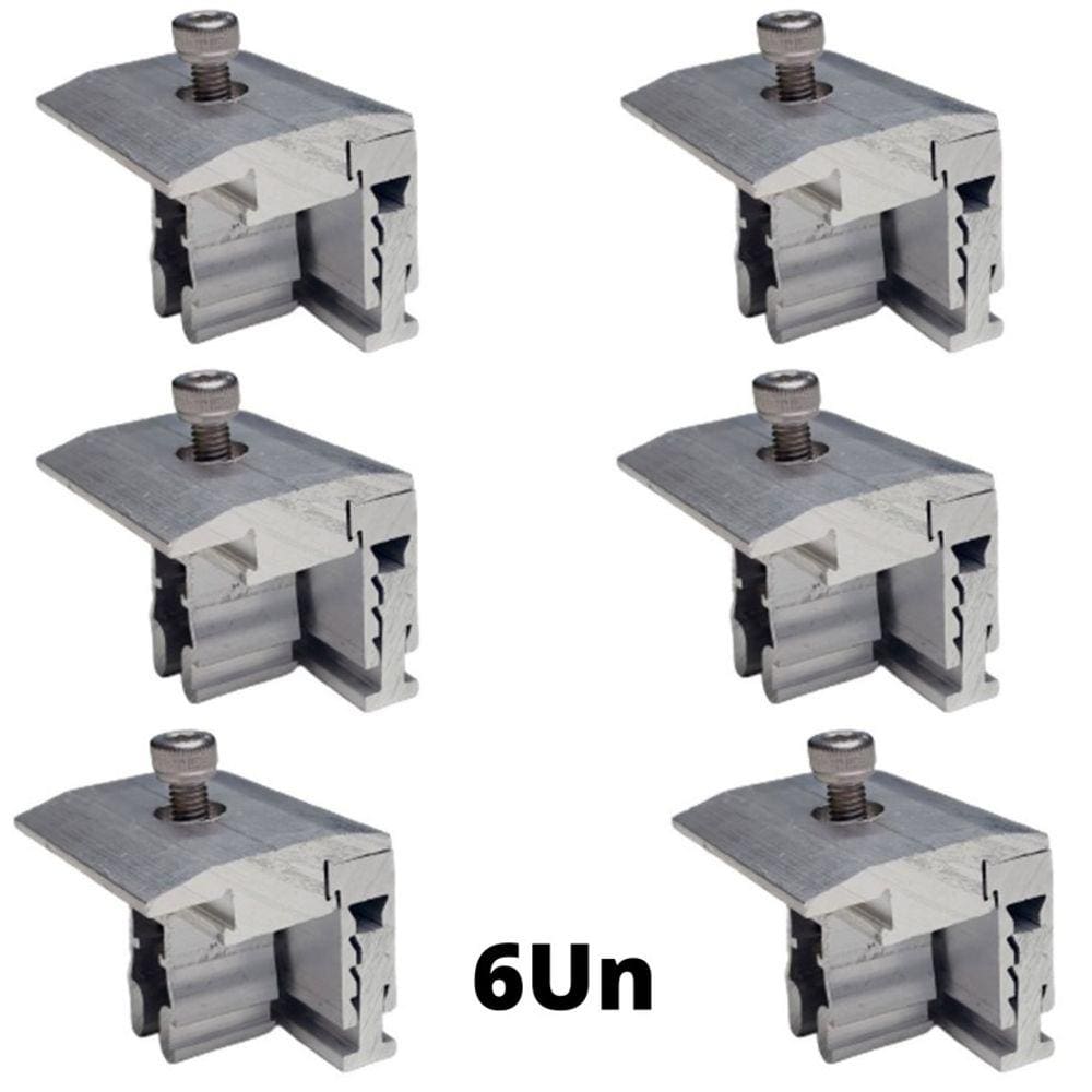 Fixador Grampo Intermediário / Final Dual Clamp Romagnole 412155 RS-346 - 6un