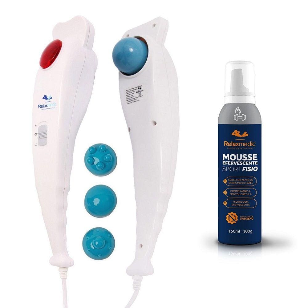 Massageador Elétrico Spray Dor Muscular Sport Fisio Arnica