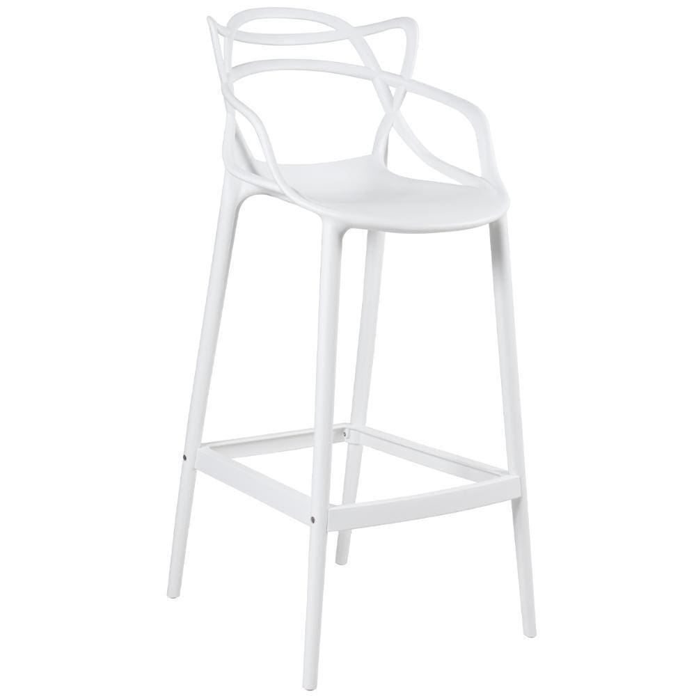 Banqueta Alta Masters Allegra 76 Cm Branco