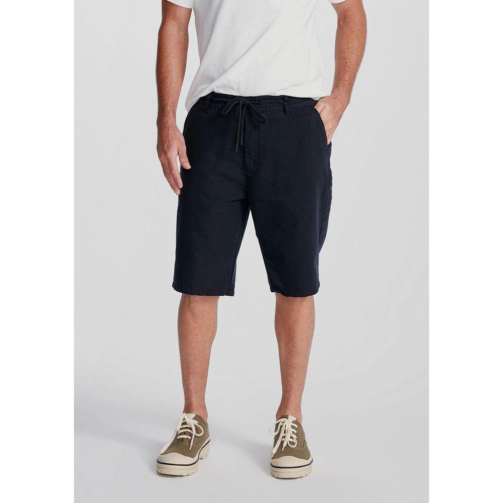 Bermuda Básica Masculina Com Cadarço Hering