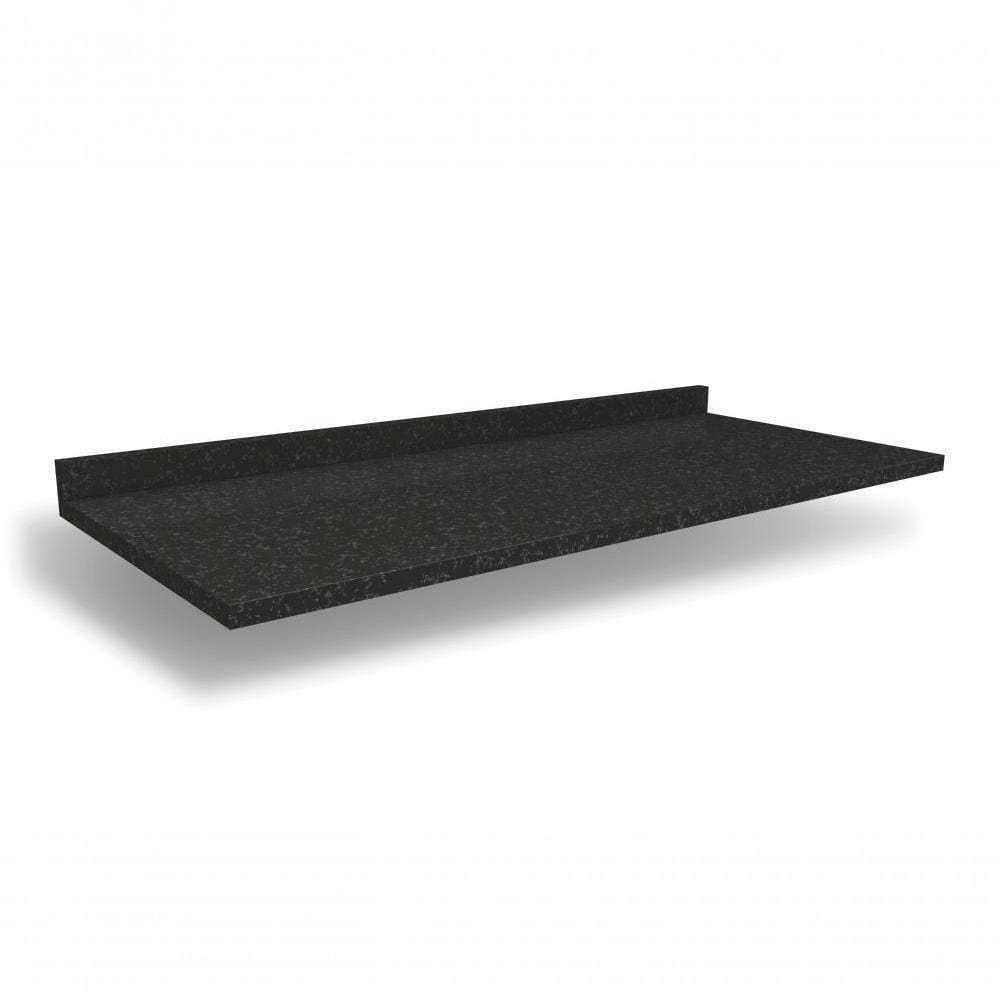 Tampo Para Balcão Kappesberg Preto Brilho 1,20m X 52cm