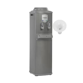Bebedouro Refrigerado Compressor com Furador Coluna Galão Inox Libell