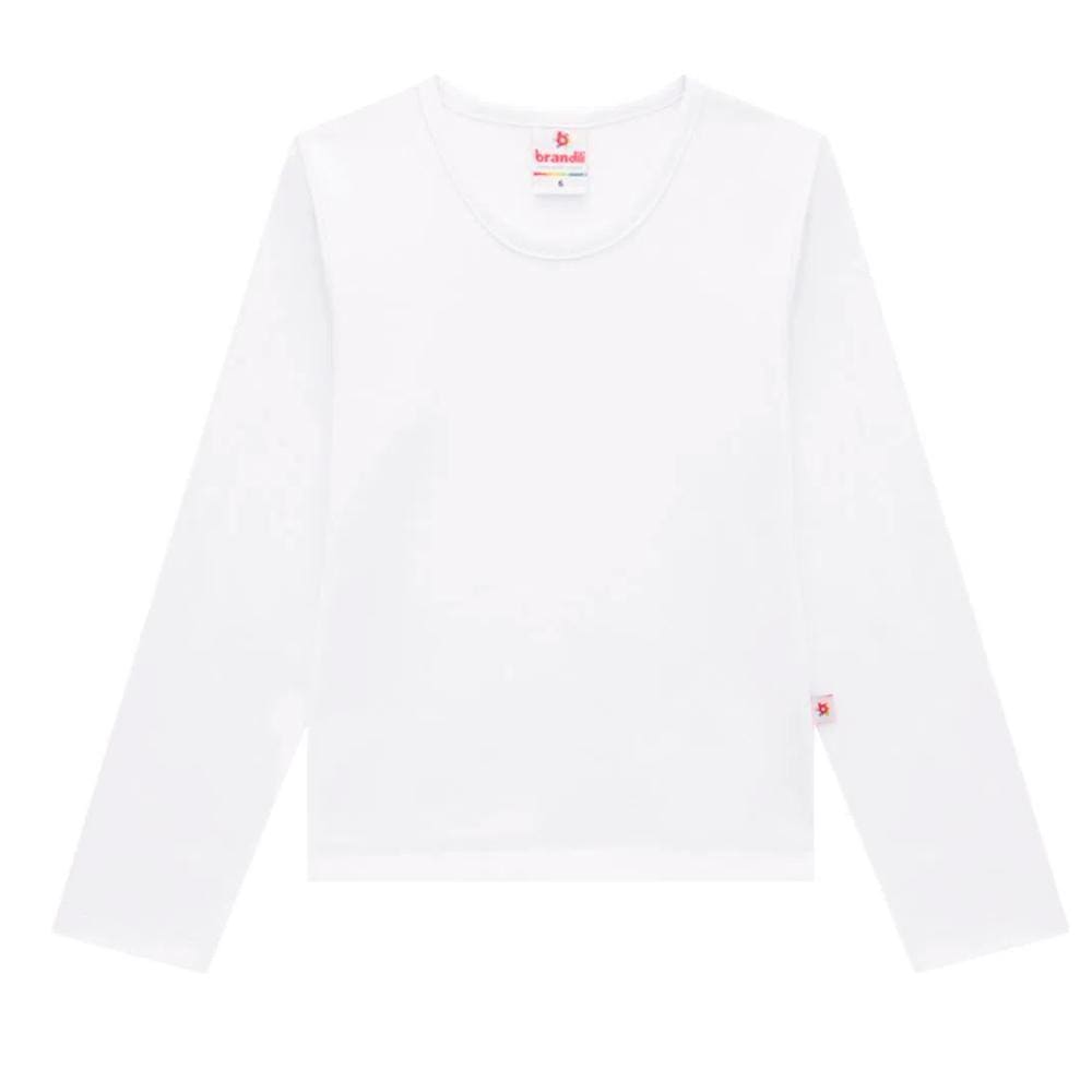 Blusa Manga Longa Básica Brandili Ref:80103 1/3