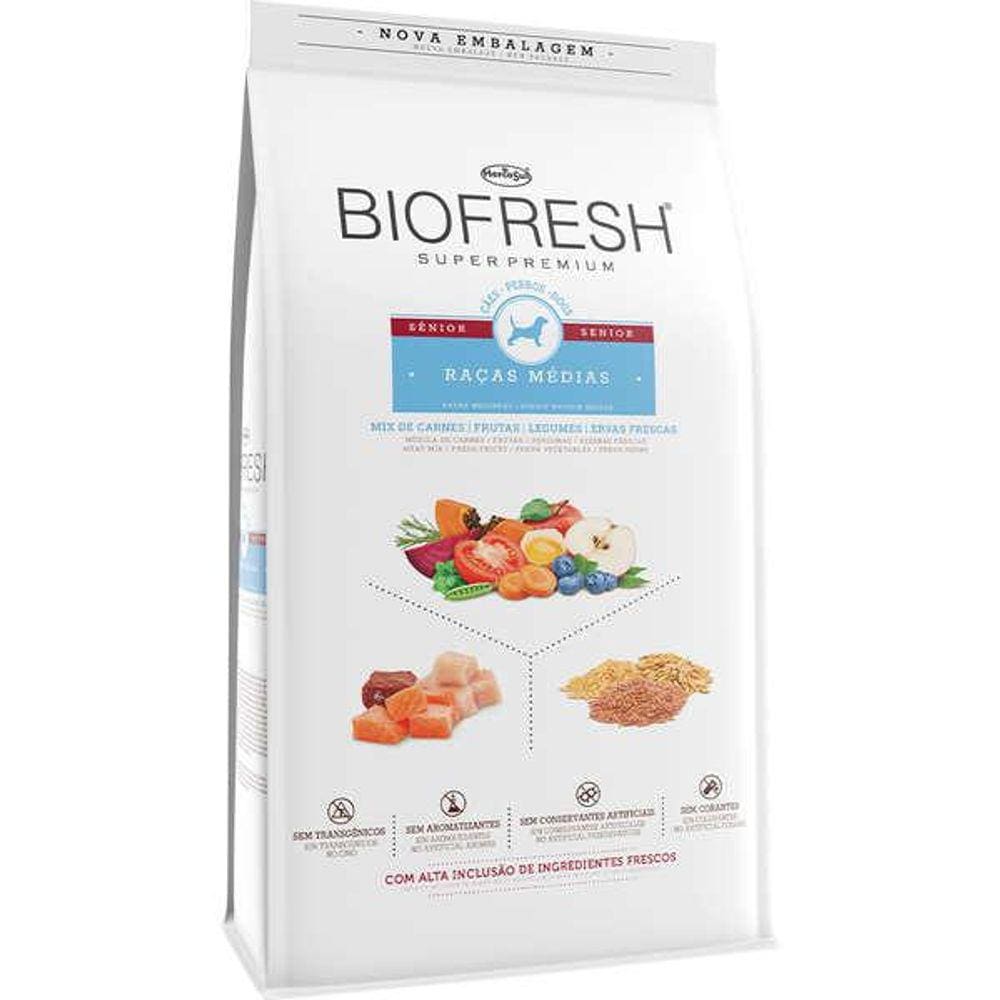 Ração Biofresh Senior Medio 10,1Kg