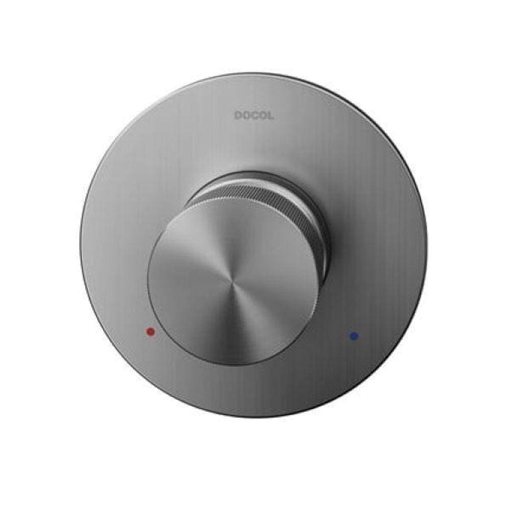 Monocomando Para Chuveiro 3/4 Grafite Escovado Docol