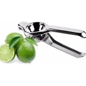 Espremedor Chef Gourmet De Limão Aço Inox Maciço Super Forte