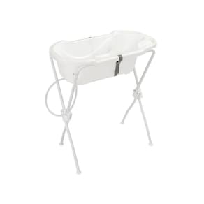 Banheira Ergonômica Com Suporte Branca
