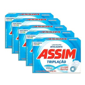 Sabão Em Pó Assim Tripla Ação Kit 5