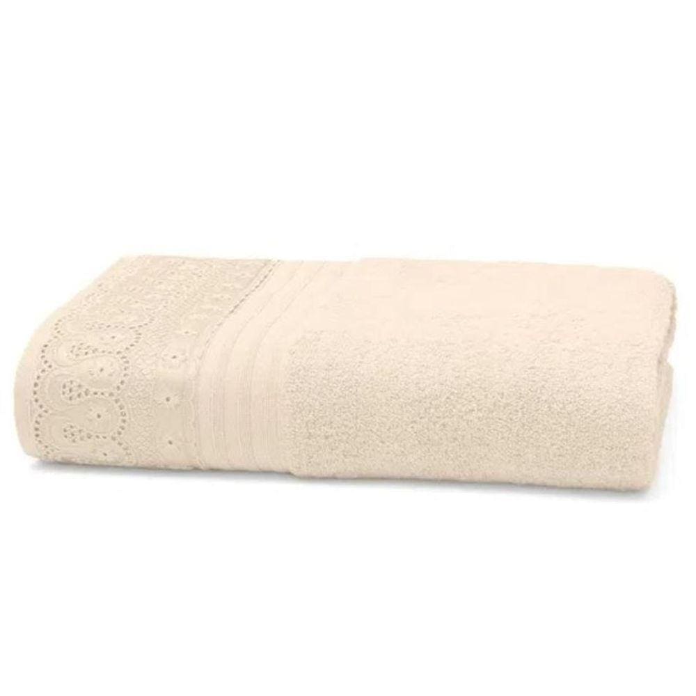 Toalha De Rosto Cristal Com Renda Buettner