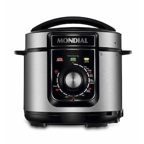 Panela Elétrica De Pressão 220V Preto/Inox