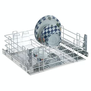 Gaveta Escorredor de Louça Prato 670mm com Bandeja Inox