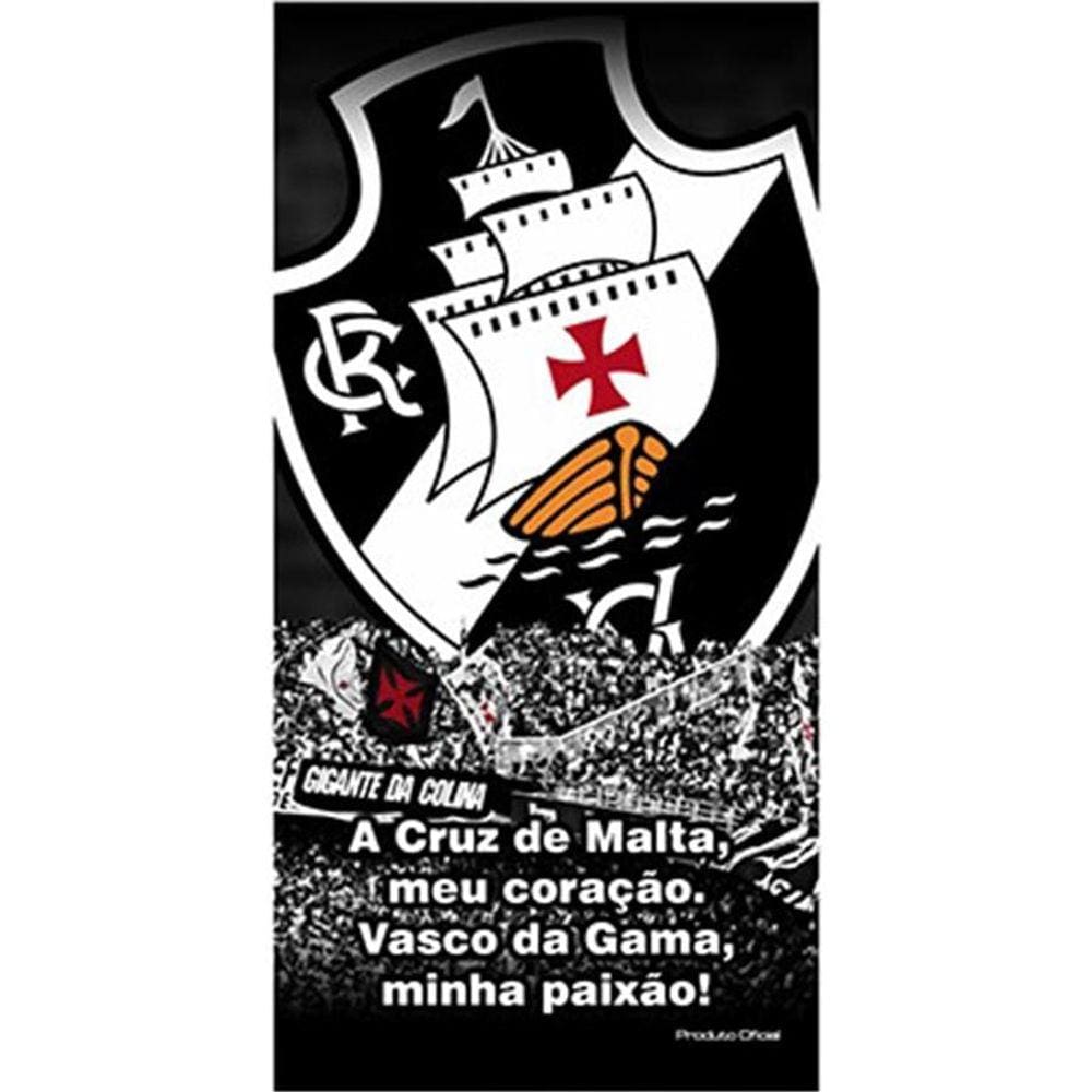 Toalha de Time Buettner Felpudo Estampado Vasco