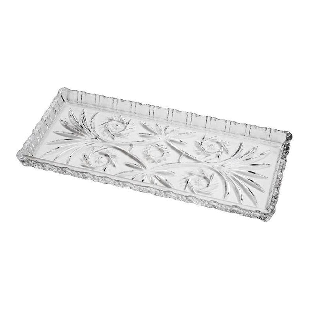 Travessa De Cristal Dragon 34X15X2,5Cm