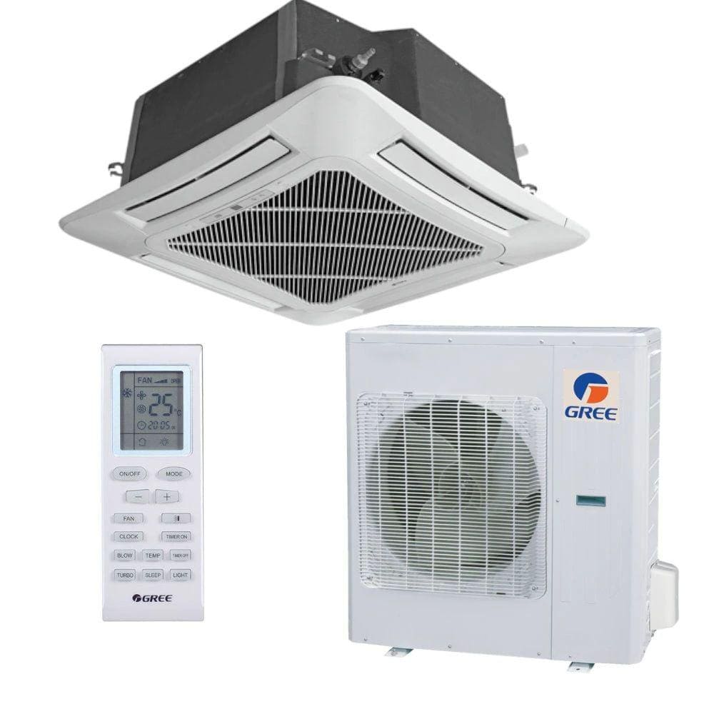 Ar Condicionado Split Cassete Inverter Gree 36000 BTU/h Quente e Frio Monofásico GKH36D3FI - 220 Volts