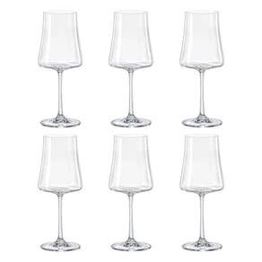 Jogo De 6 Tacas Para Vinho Xtra 360Ml Cristal Bohemia