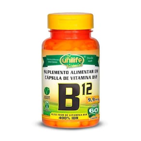 Vitamina B12 Cianocobalamina 60cap