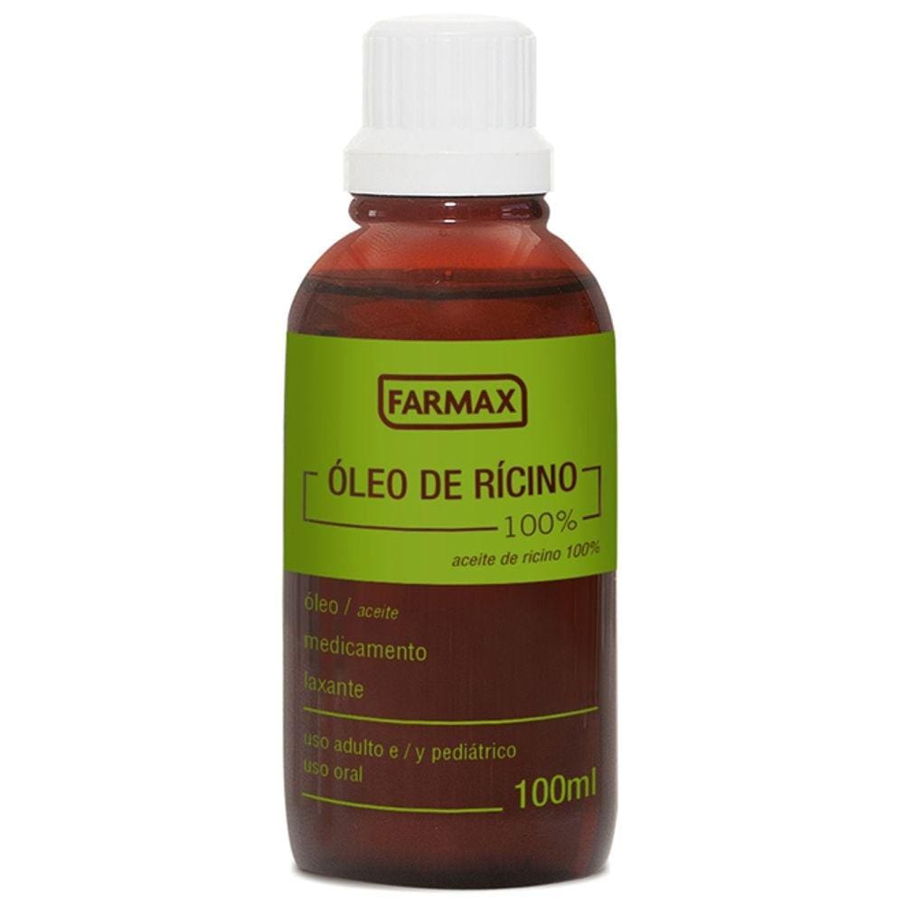 Oleo de ricino 30ml farmax