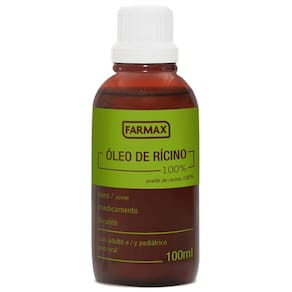 Oleo de ricino 30ml farmax