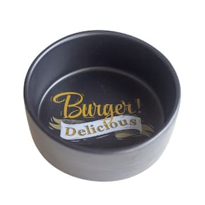 Bowl Hambúrguer Preto Fosco - Scalla