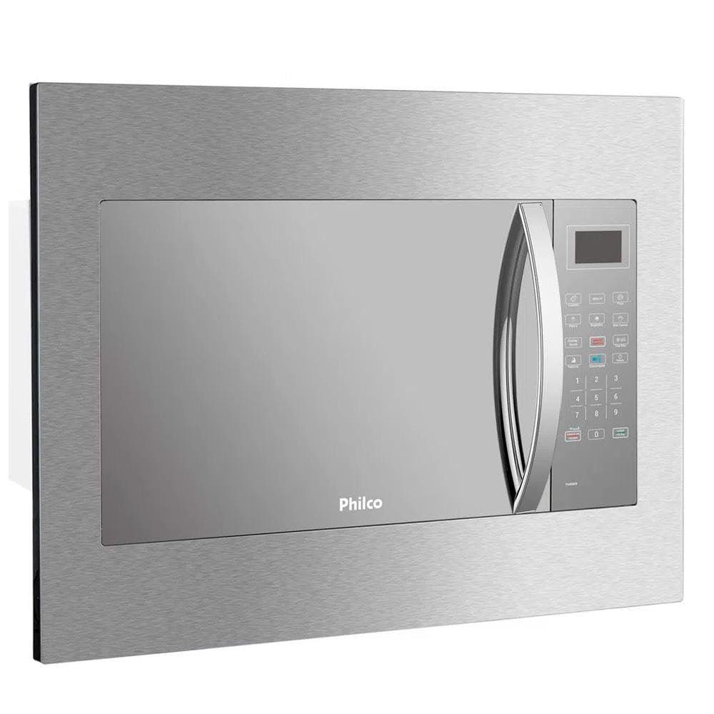 Micro-Ondas De Embutir Philco Pmb34Eb Limpa Fácil 34L 110V