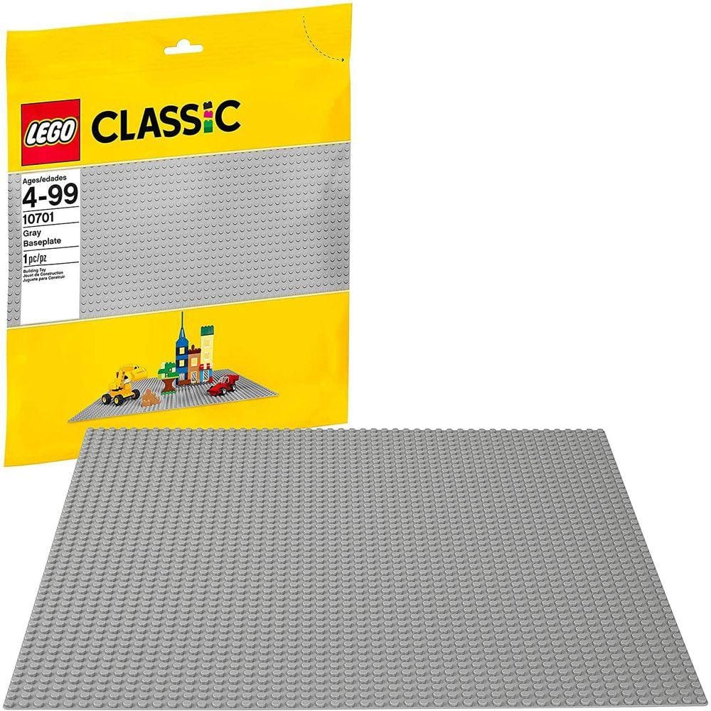 Lego Classic 11024 - Base De Construção Cinzenta