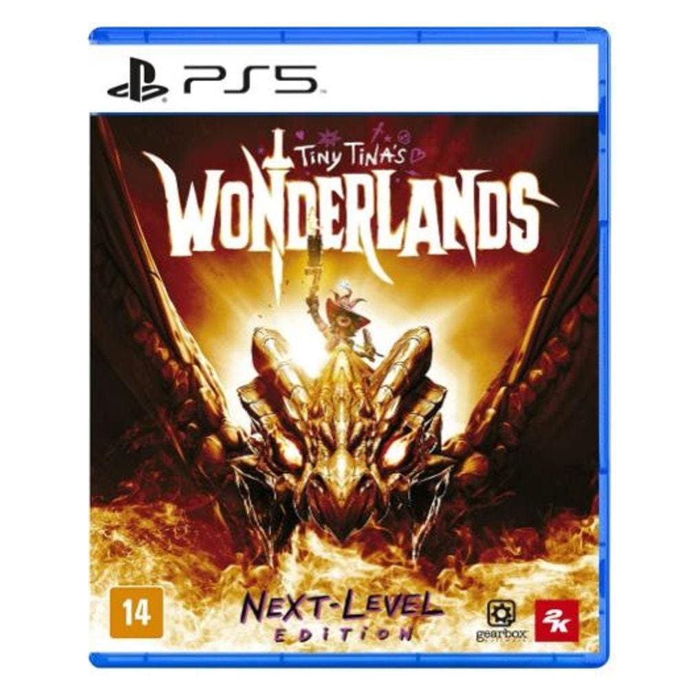 Tiny Tina`s Wonderlands PS5 Físico Novo Nacional Português