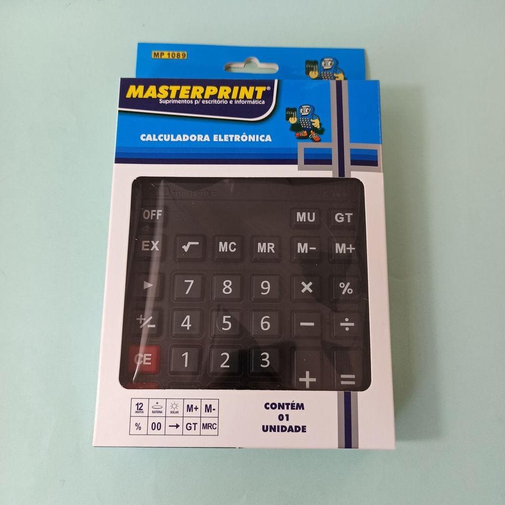 Calculadora 12 Dígitos MP 1089